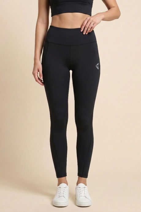 Zelocity Quick Dry Gym Leggings - Black Beauty — image 2